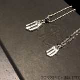 CHROME HEARTS Hamsa Hand Necklace