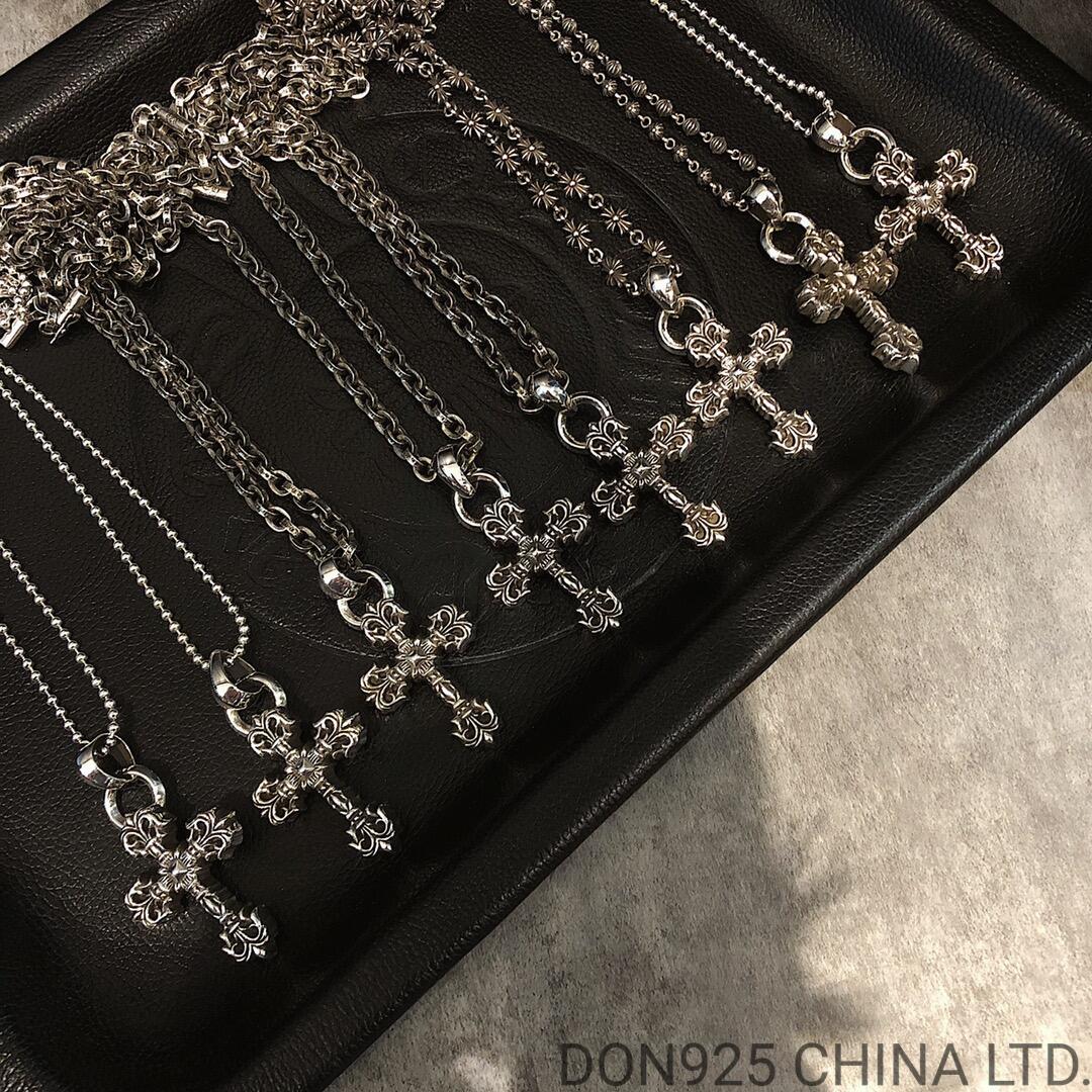 CHROME HEARTS Filigree Cross Necklace (Small Size)