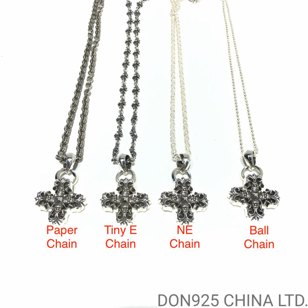 CHROME HEARTS Filigree Plus Cross Necklace