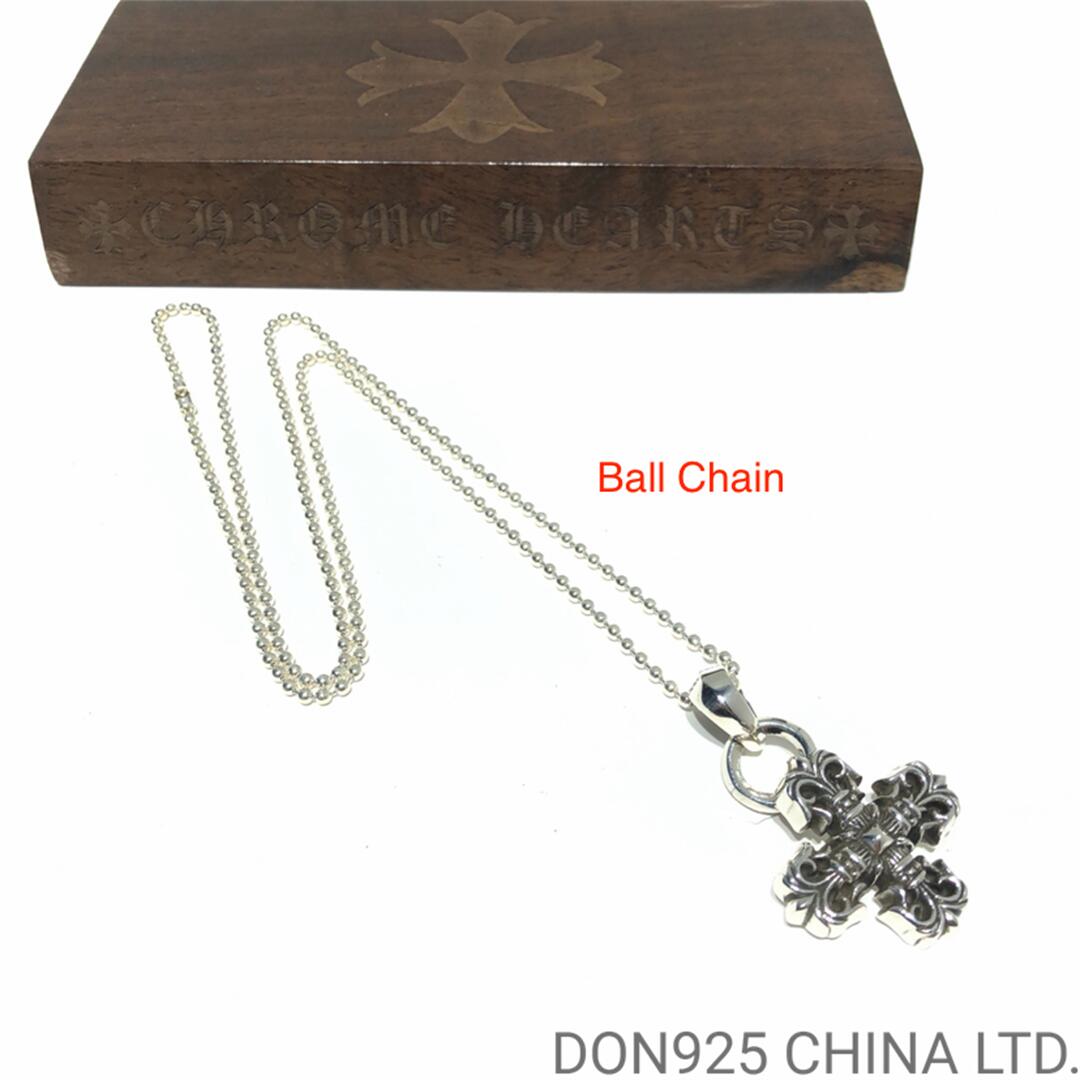 CHROME HEARTS Filigree Plus Cross Necklace