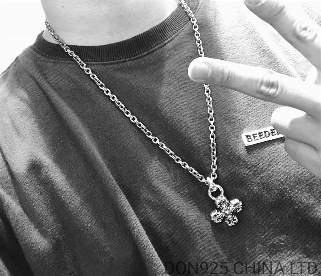 CHROME HEARTS Filigree Plus Cross Necklace