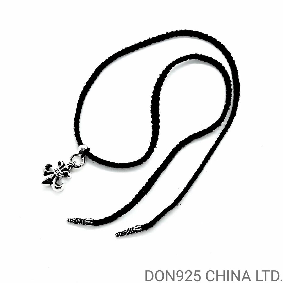 CHROME HEARTS BS Fleur Necklace (Medium Size with Leather Rope)