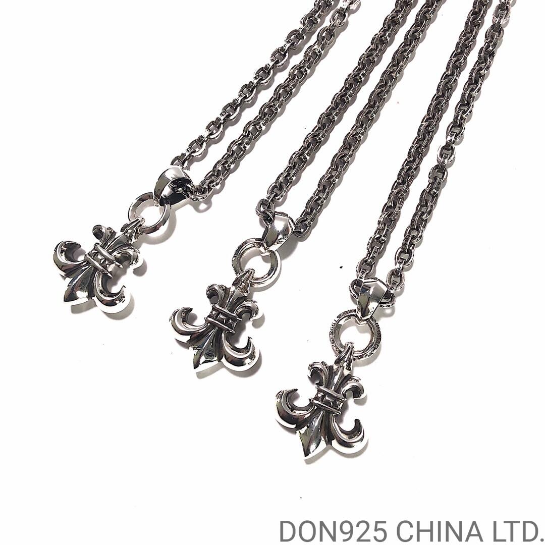 CHROME HEARTS BS Fleur Necklace (Medium Size with Paper Chain)