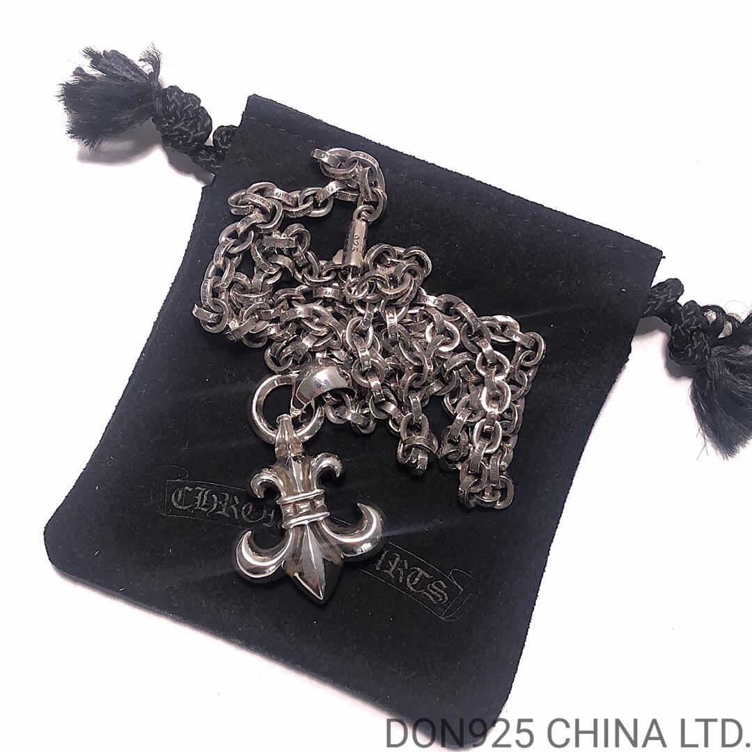 CHROME HEARTS BS Fleur Necklace (Medium Size with Paper Chain)