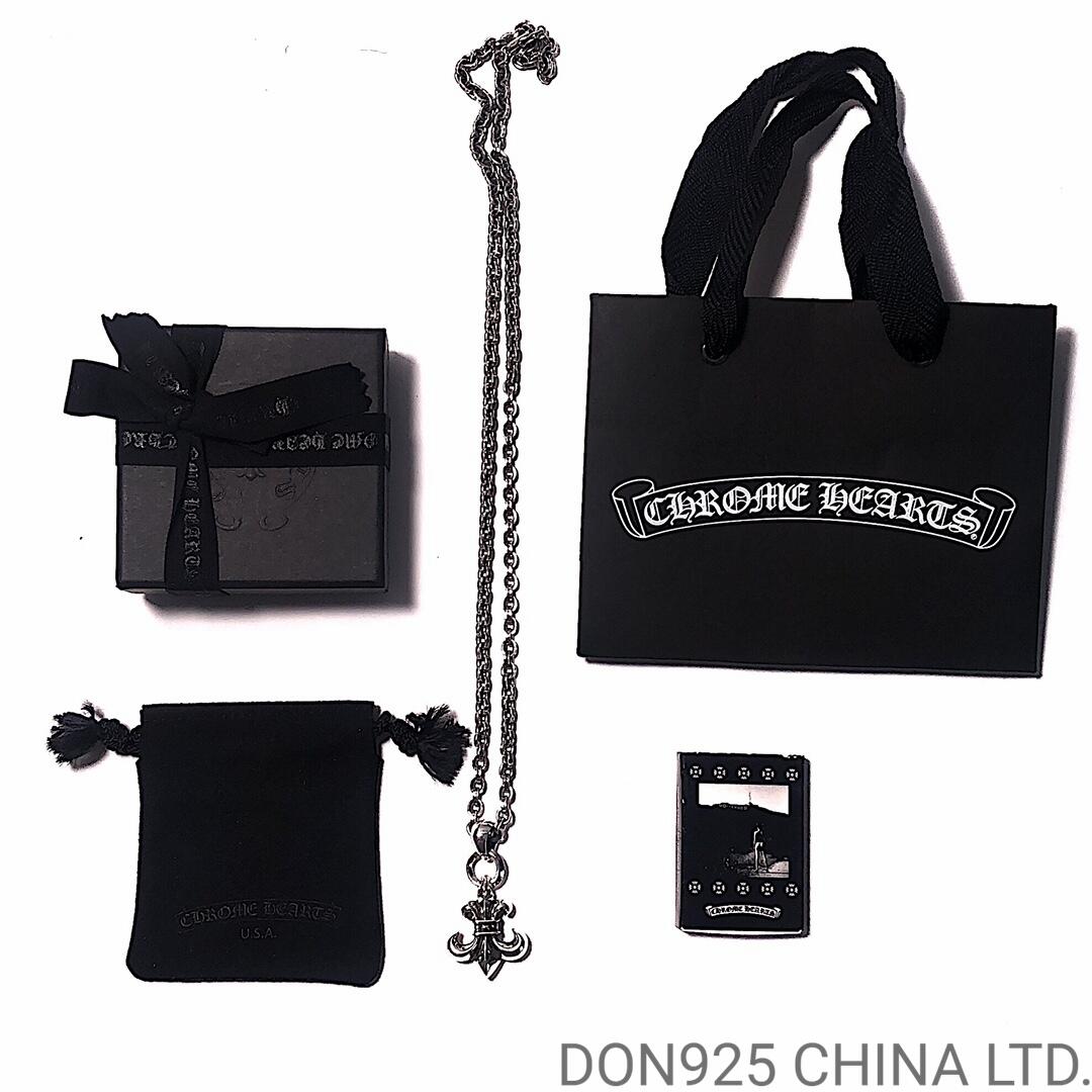 CHROME HEARTS BS Fleur Necklace (Medium Size with Paper Chain)