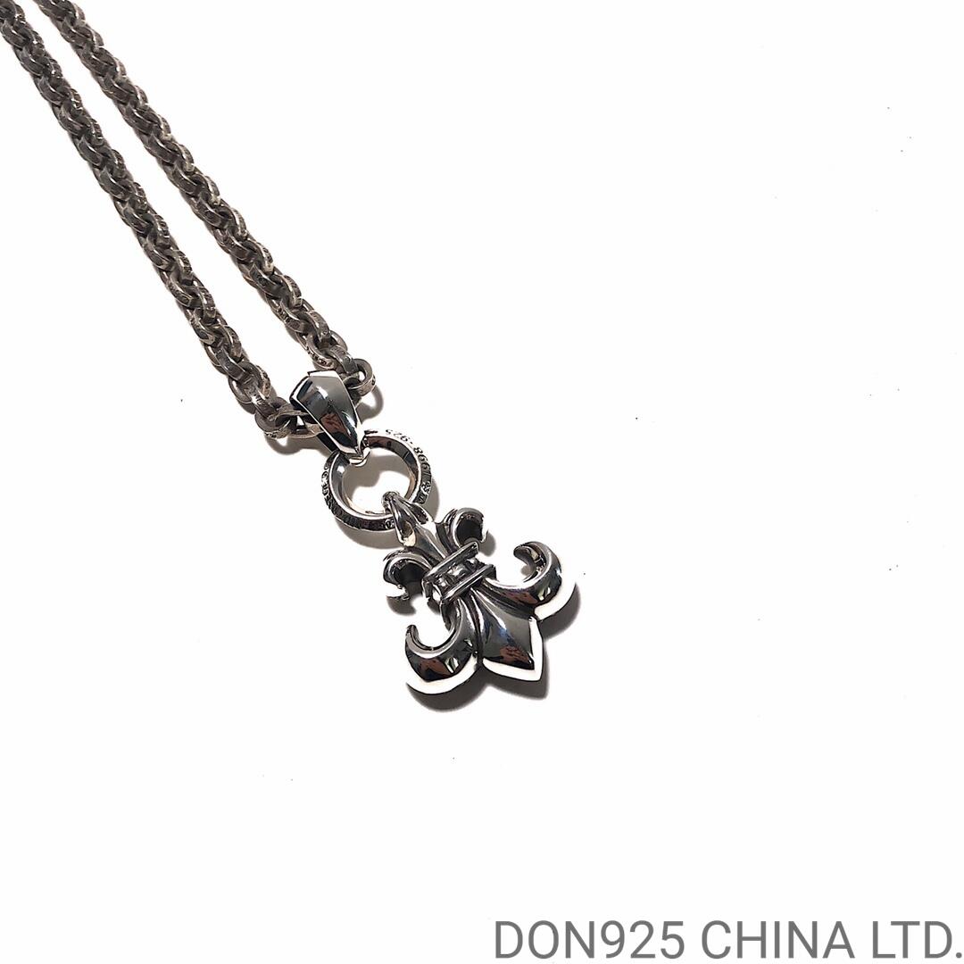 CHROME HEARTS BS Fleur Necklace (Medium Size with Paper Chain)