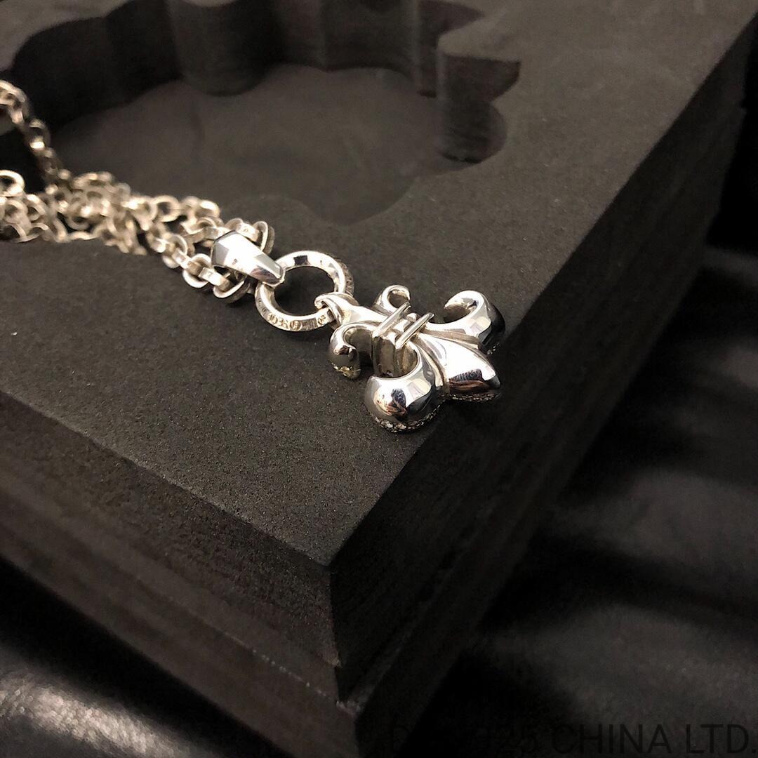 CHROME HEARTS BS Fleur Necklace (Medium Size with Paper Chain)