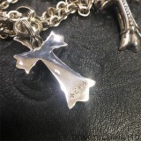 CHROME HEARTS Double Cross Necklace (Medium Size)