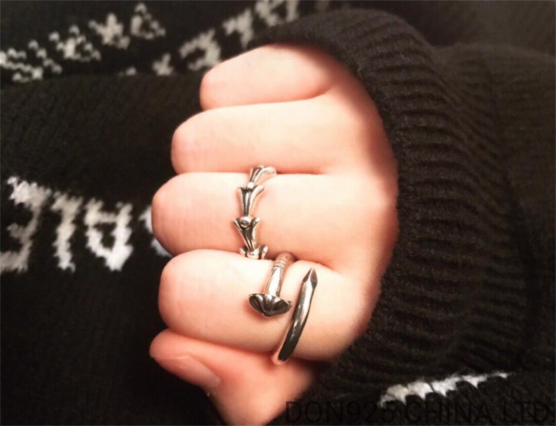 CHROME HEARTS Cross Tail Ring