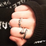 CHROME HEARTS Cross Tail Ring