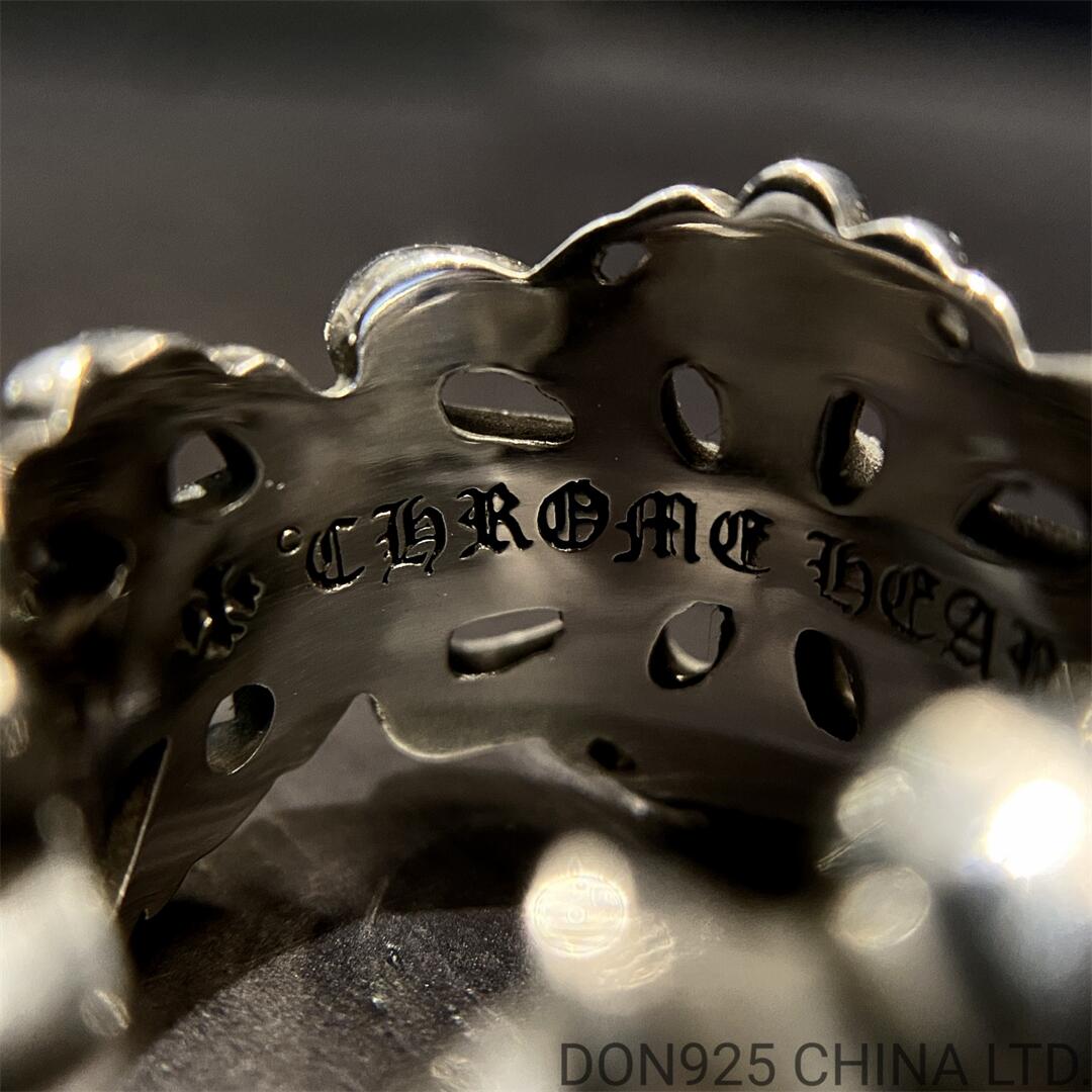 CHROME HEARTS Double Floral Ring