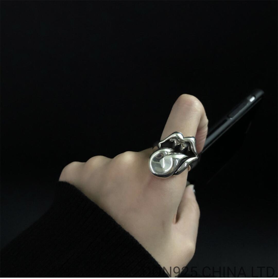 CHROME HEARTS Rolling Stones Tongue Ring