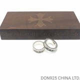 CHROME HEARTS Scroll Spinner Ring