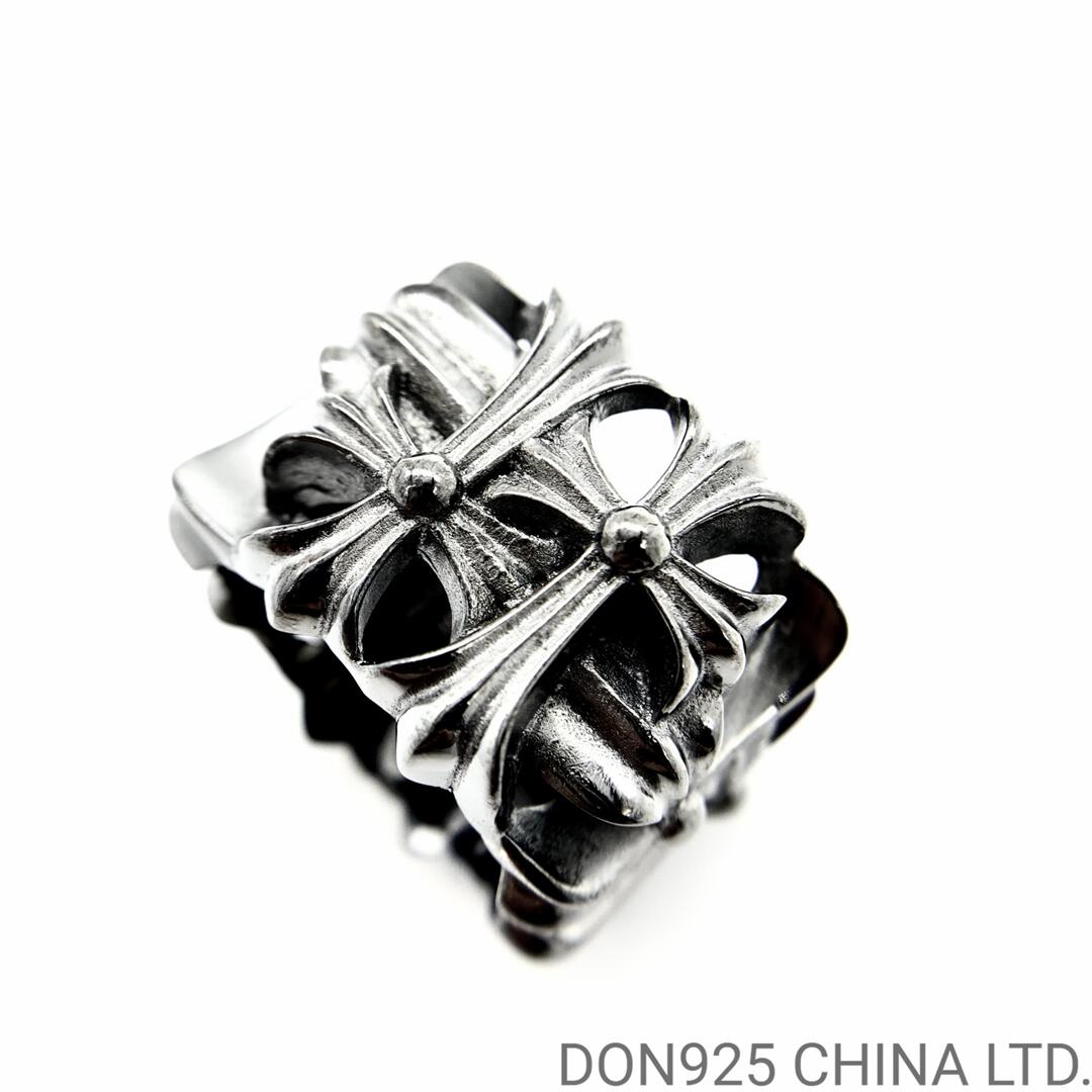 Rhodium CHROME HEARTS Cemetery Square Ring