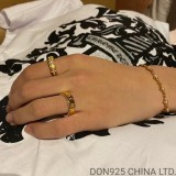 22K Gold CHROME HEARTS 6MM Forever Spacer Ring