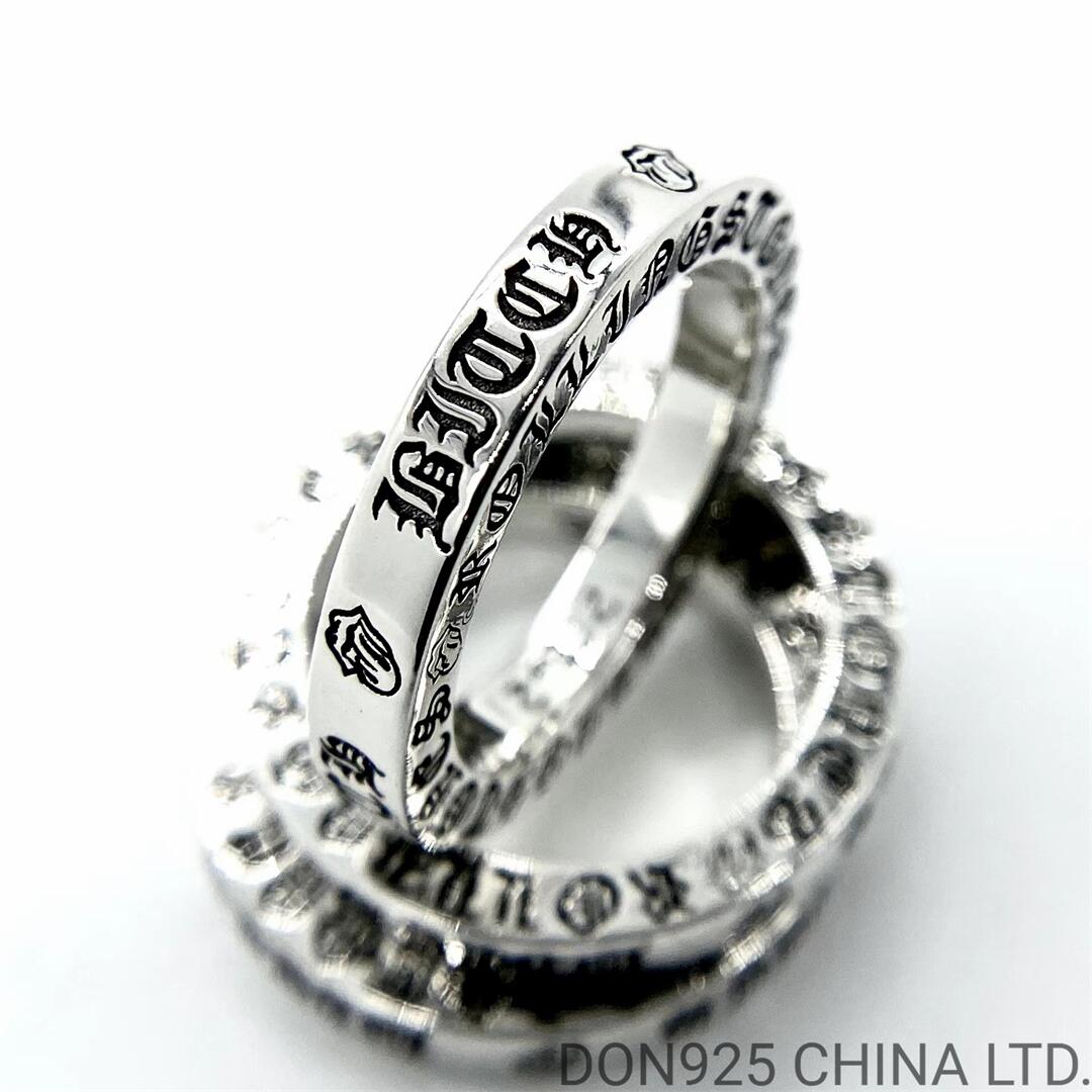 CHROME HEARTS 3MM The Rolling Stones B*T Spacer Ring