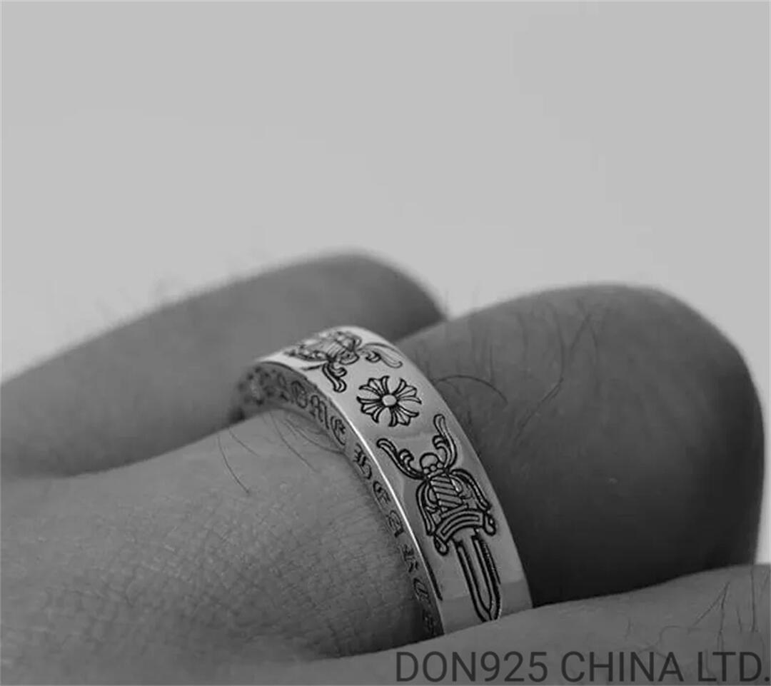 CHROME HEARTS 6MM Dagger Spacer Ring