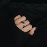 CHROME HEARTS Small BS Fleur Ring