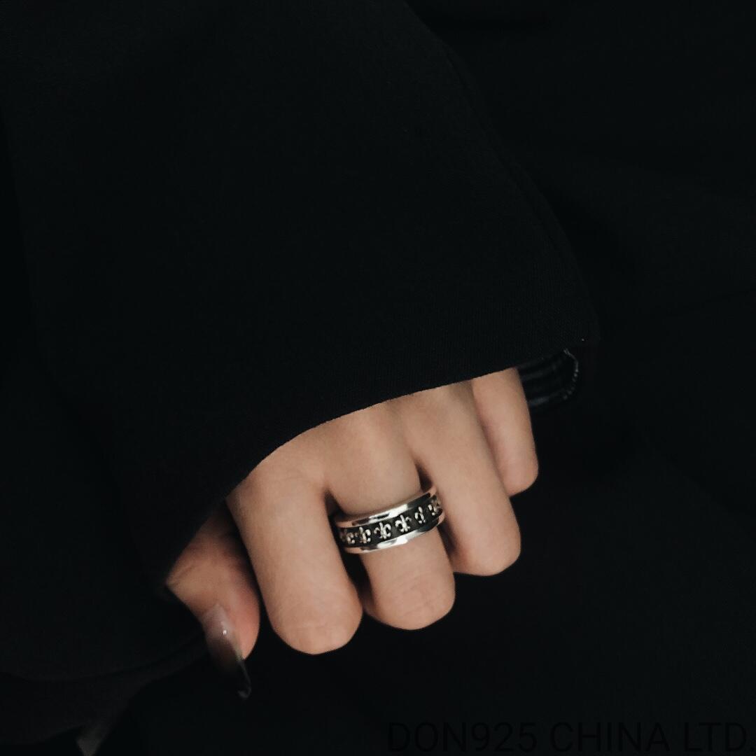 CHROME HEARTS Small BS Fleur Ring