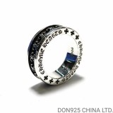 CHROME HEARTS Small BS Fleur Ring