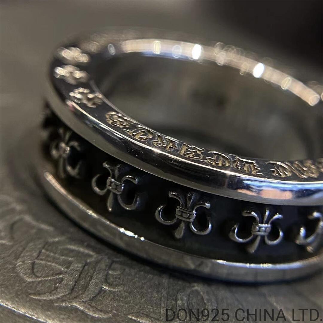 CHROME HEARTS Small BS Fleur Ring