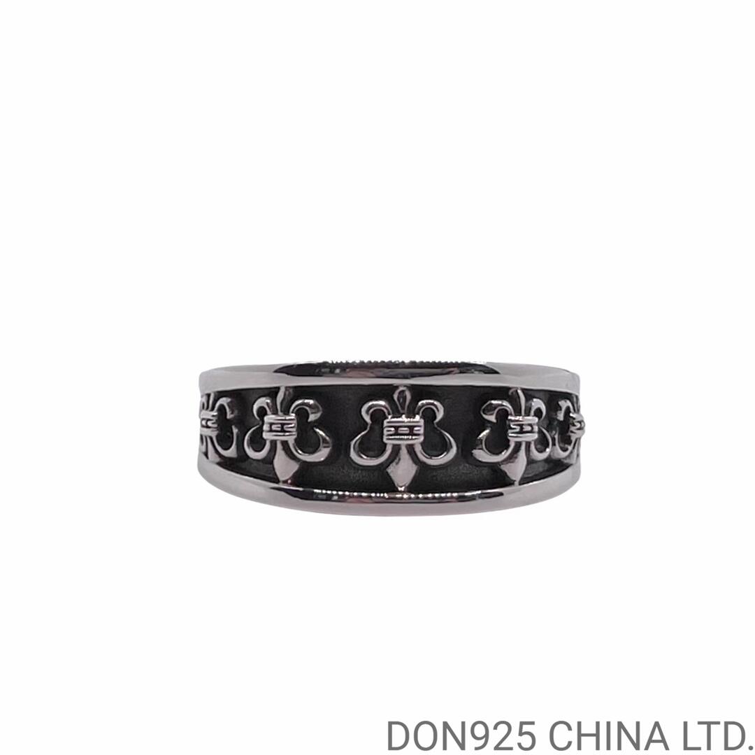 CHROME HEARTS BS Fleur V-Band Ring