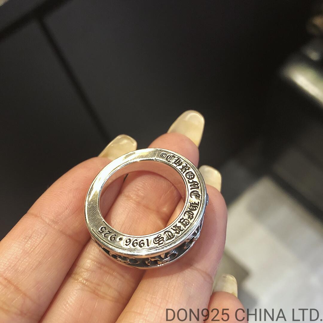 CHROME HEARTS BS Fleur V-Band Ring