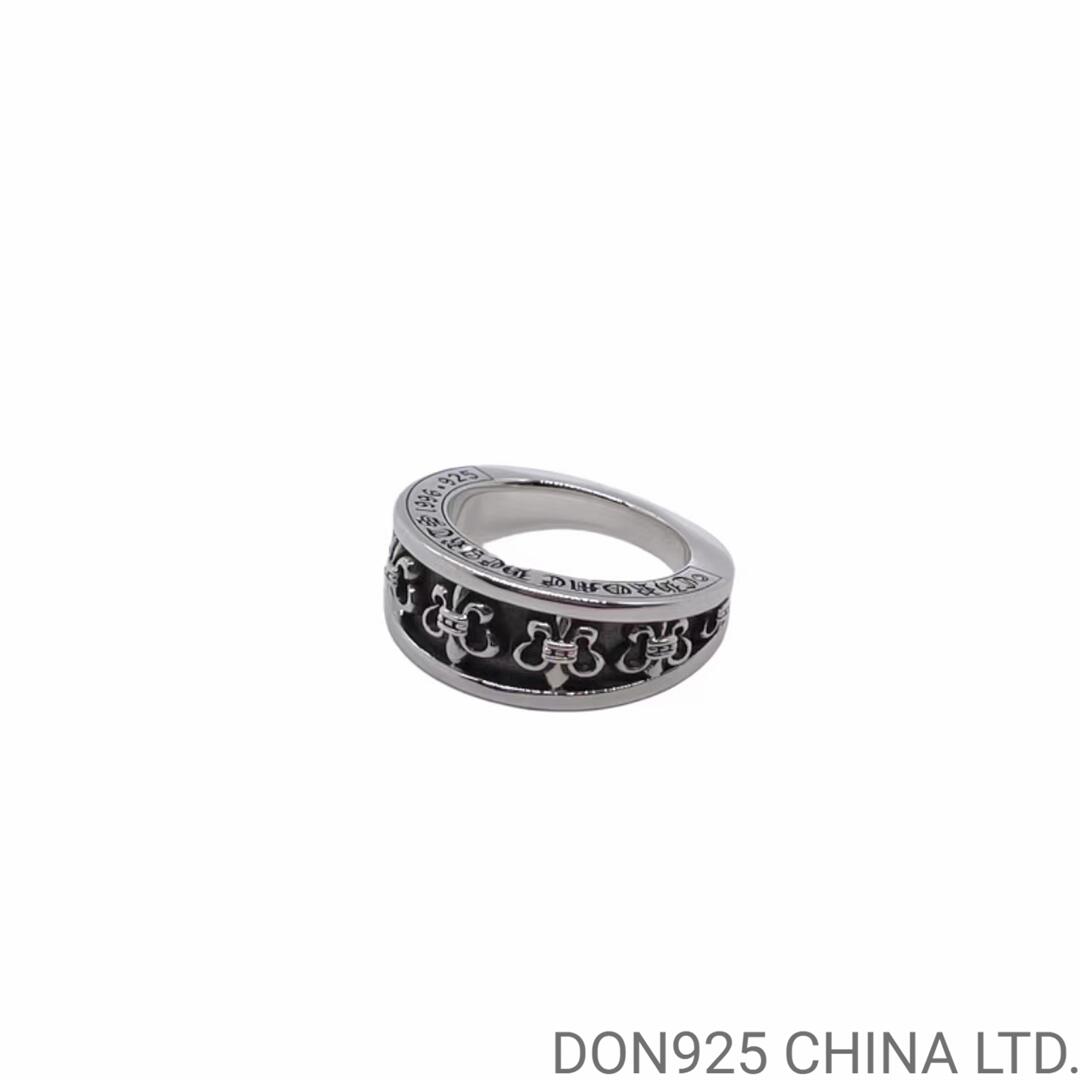 CHROME HEARTS BS Fleur V-Band Ring