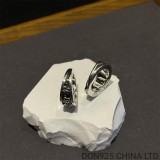 CHROME HEARTS BS Fleur V-Band Ring