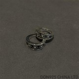 CHROME HEARTS BS Fleur V-Band Ring