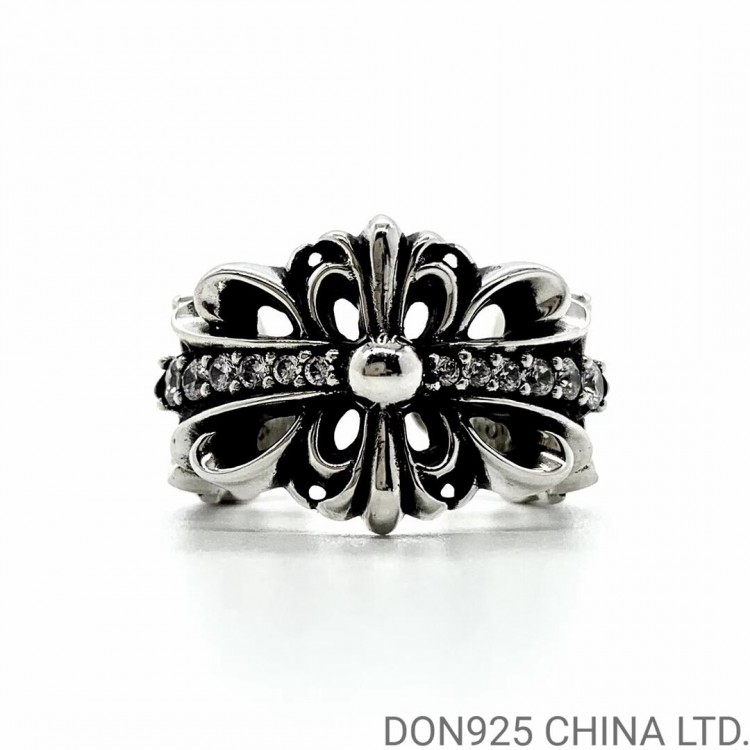CHROME HEARTS Double Floral Ring