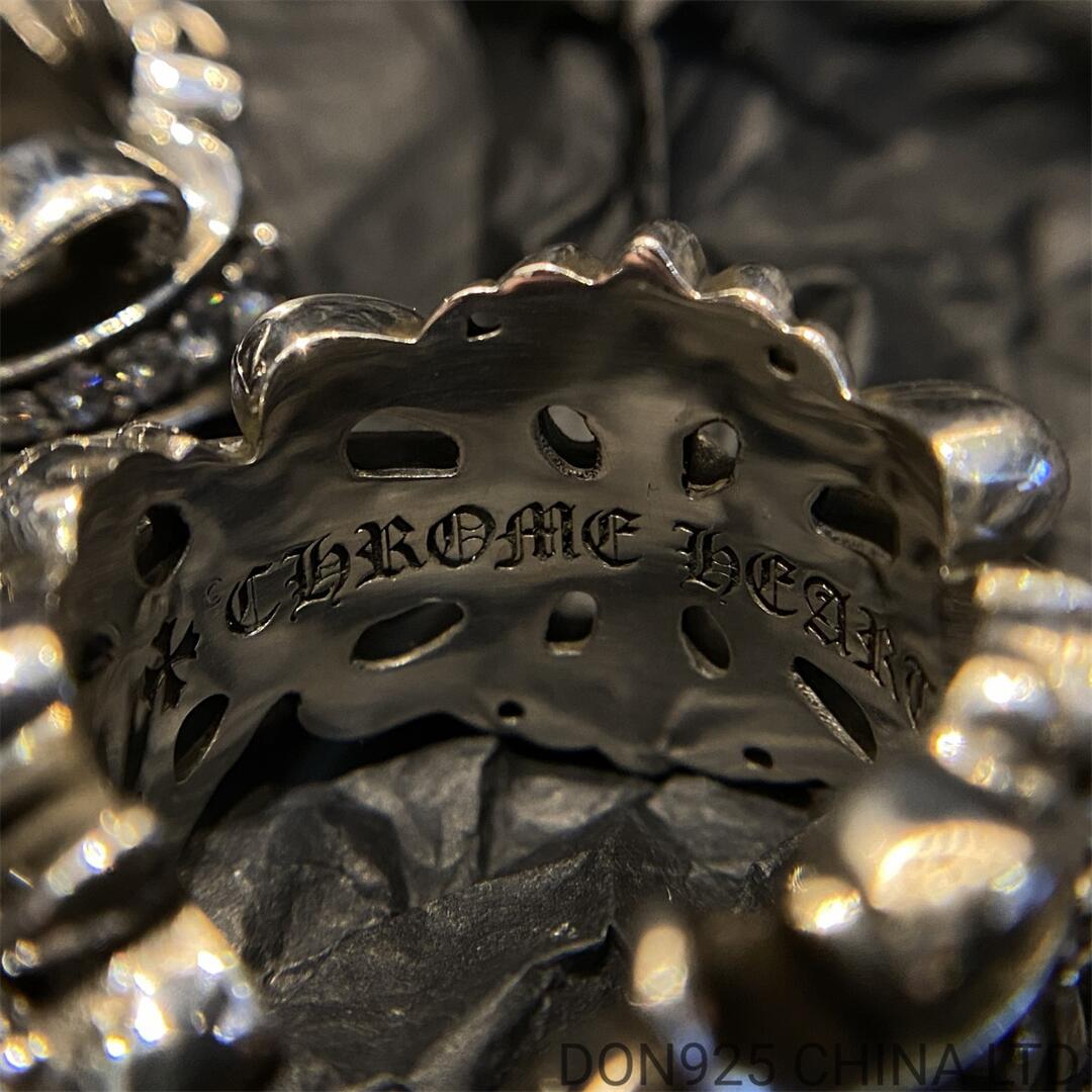 CHROME HEARTS Double Floral Ring