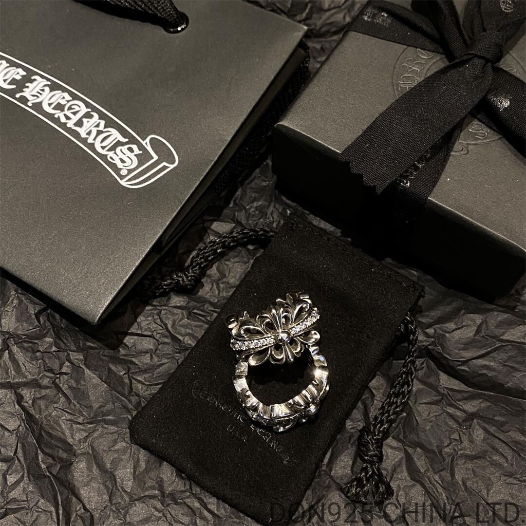 CHROME HEARTS Double Floral Ring