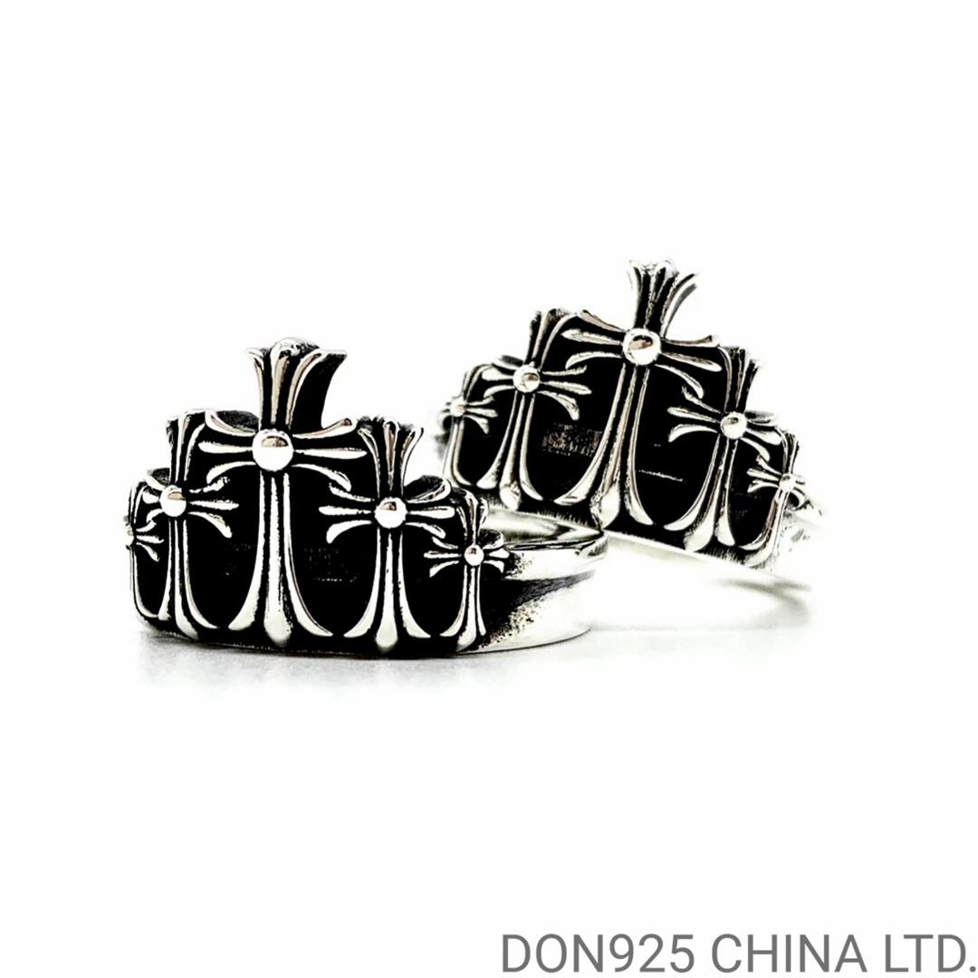 CHROME HEARTS Cross Crown Ring