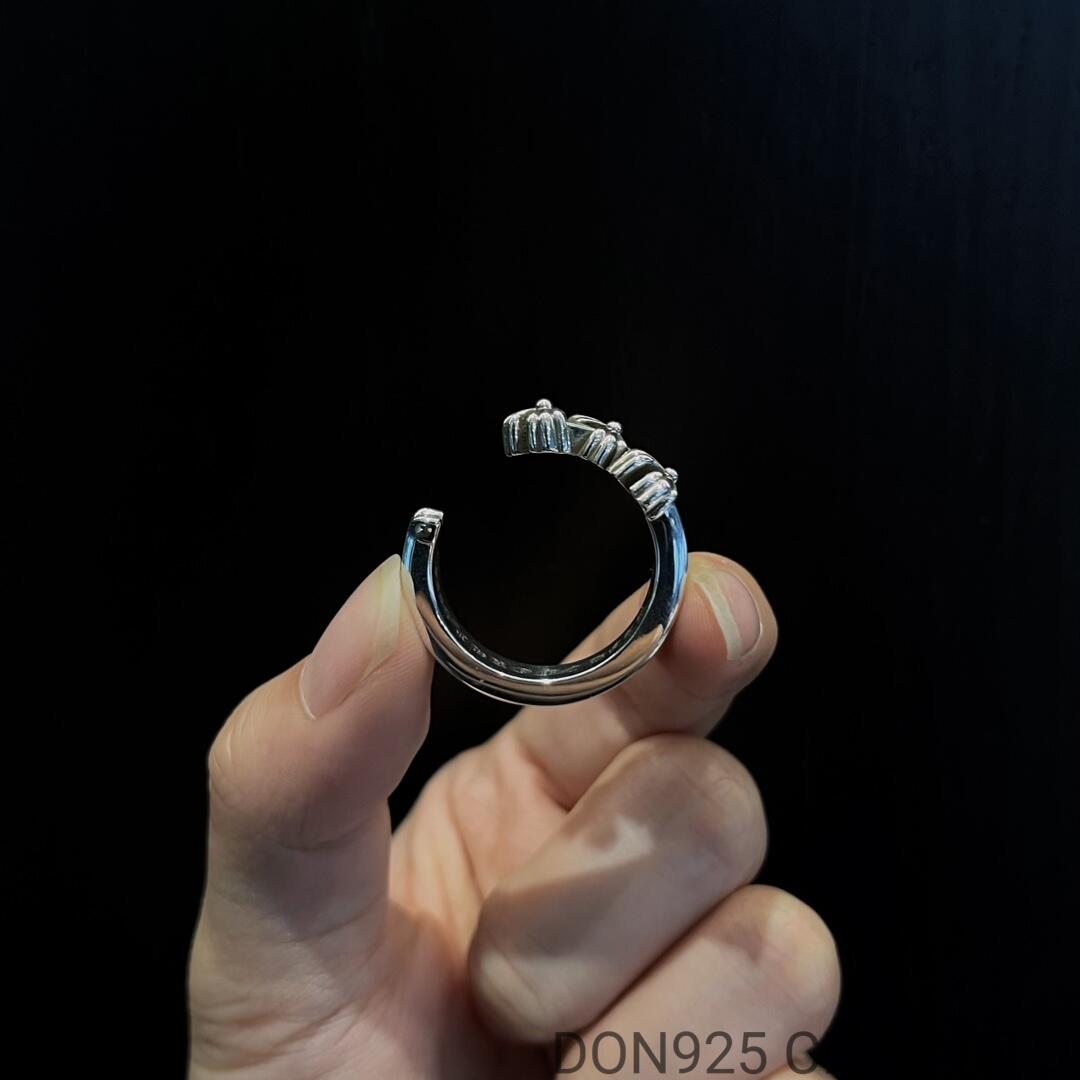 CHROME HEARTS Cemetery Hoop Ring