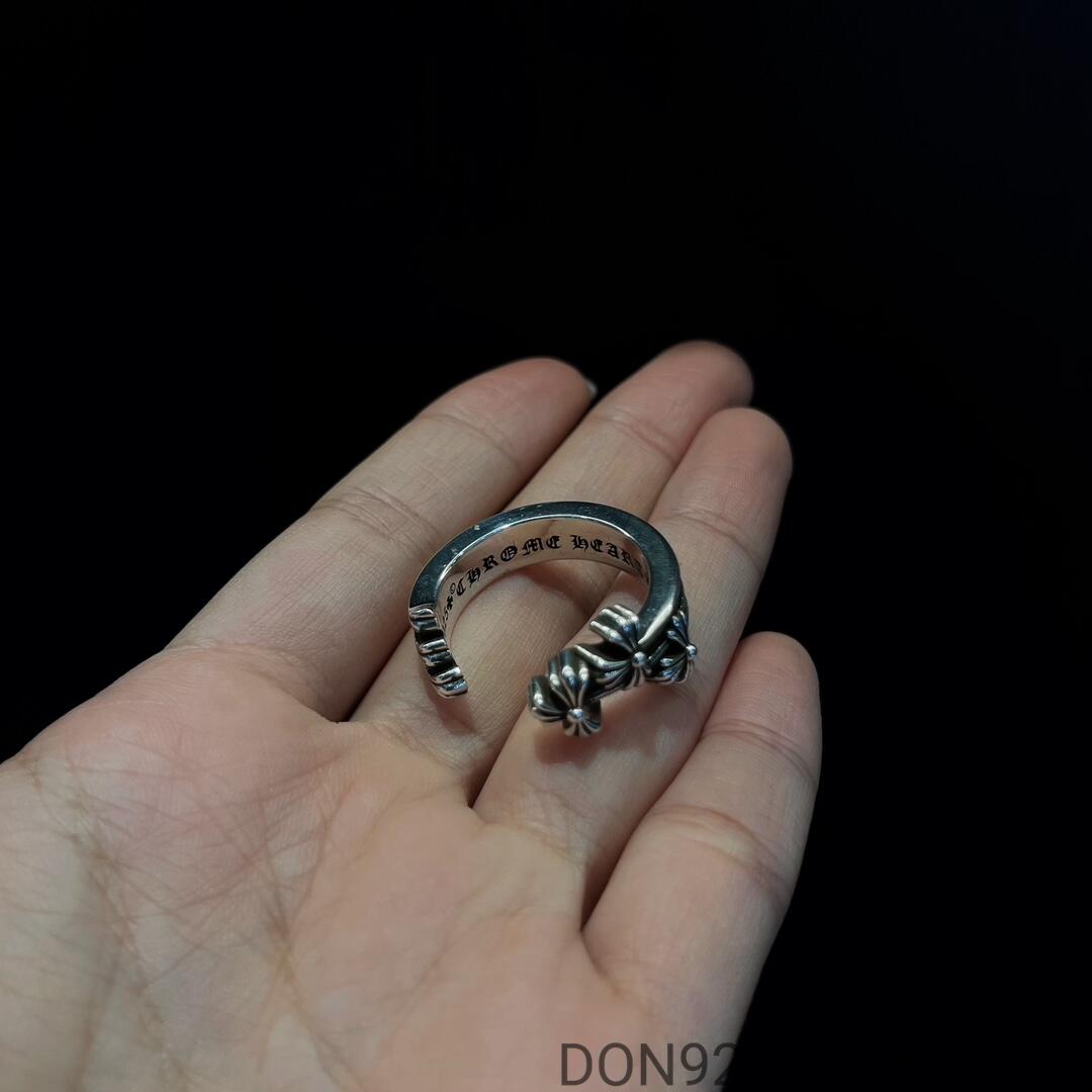 CHROME HEARTS Cemetery Hoop Ring