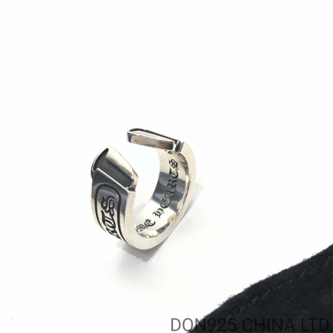 CHROME HEARTS Scroll Label Ring (Free Size)