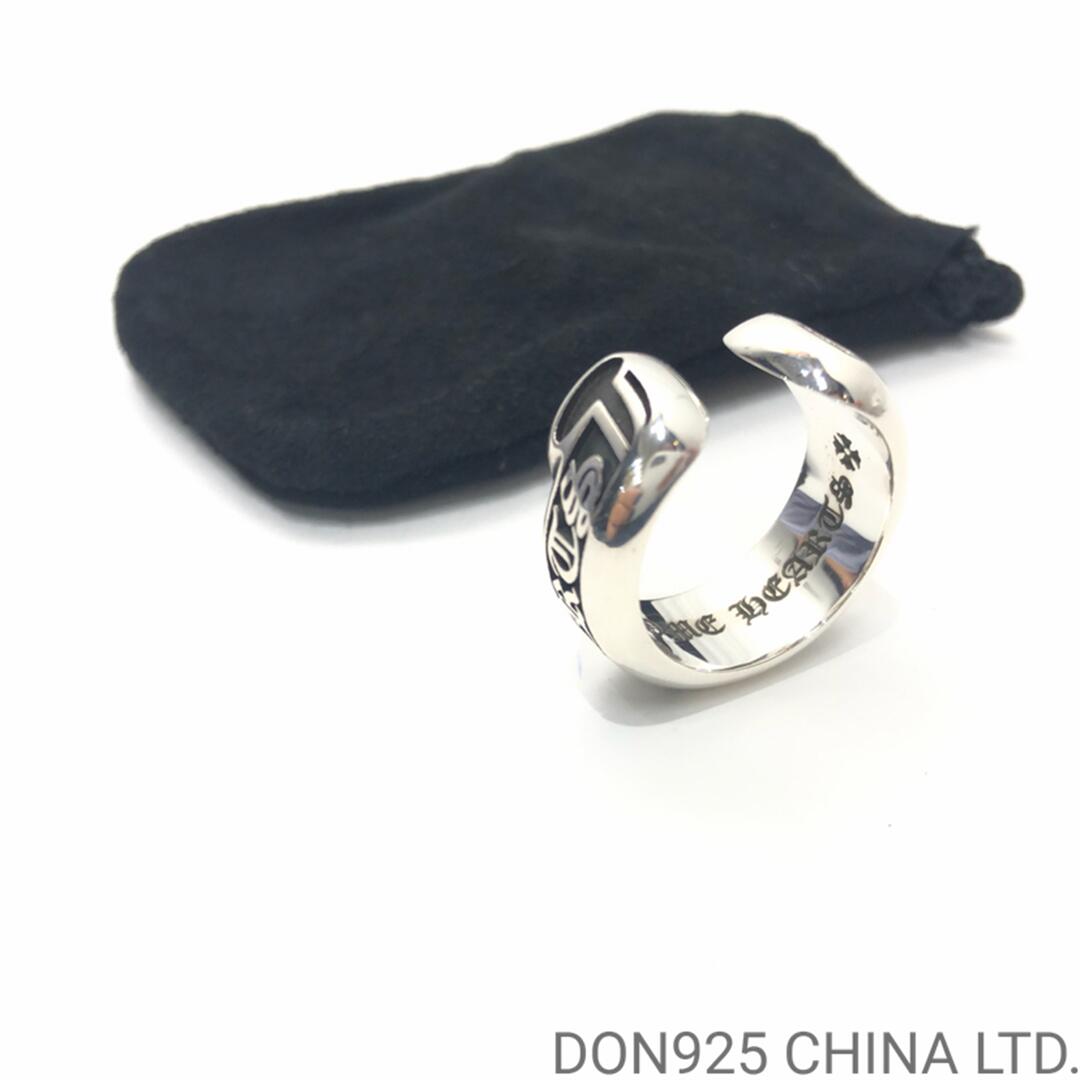 CHROME HEARTS Scroll Small Label Ring (free size adjustable)