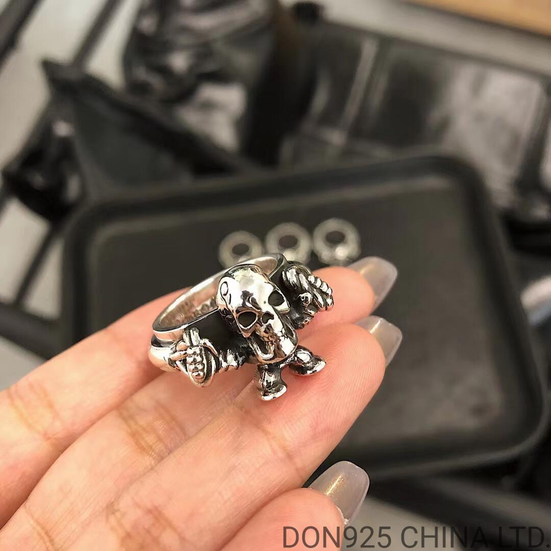 CHROME HEARTS Foti Harris Cable Ring