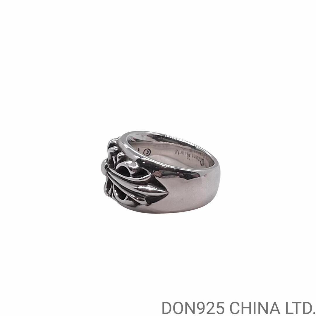 CHROME HEARTS Floral Cross Ring