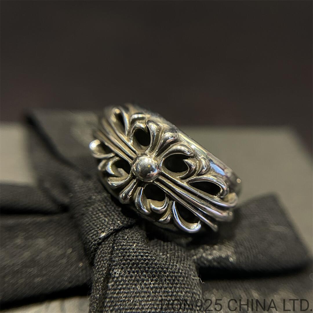 CHROME HEARTS Floral Cross Ring