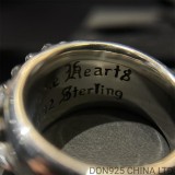 CHROME HEARTS Floral Cross Ring