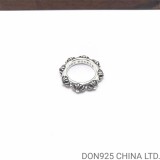 CHROME HEARTS Cross Band Ring