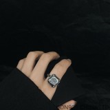 CHROME HEARTS Butterfly Cross Cocktail Ring