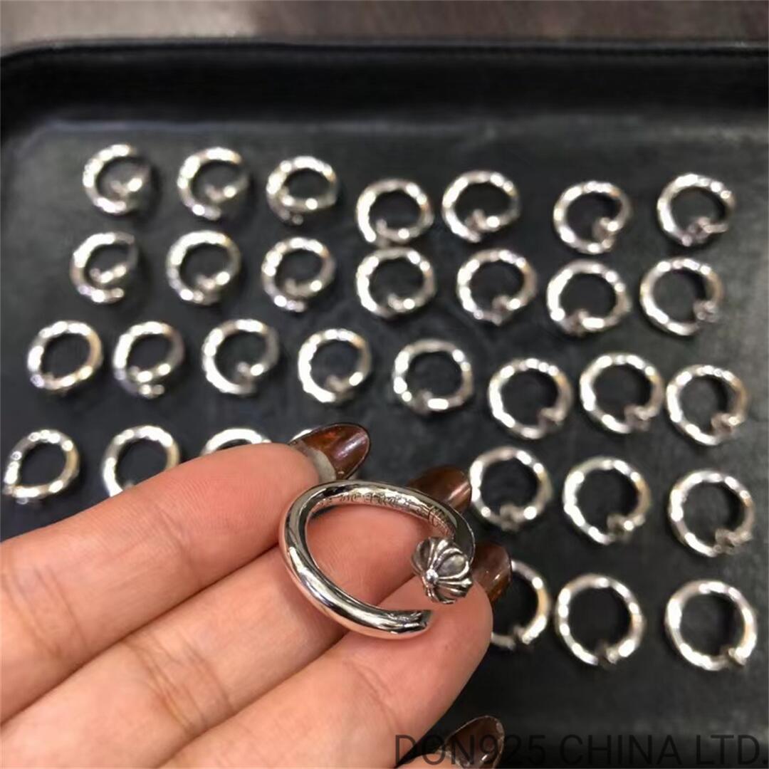 CHROME HEARTS Crossball Nail Ring (free size adjustable)