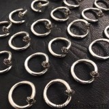 CHROME HEARTS Crossball Nail Ring (free size adjustable)