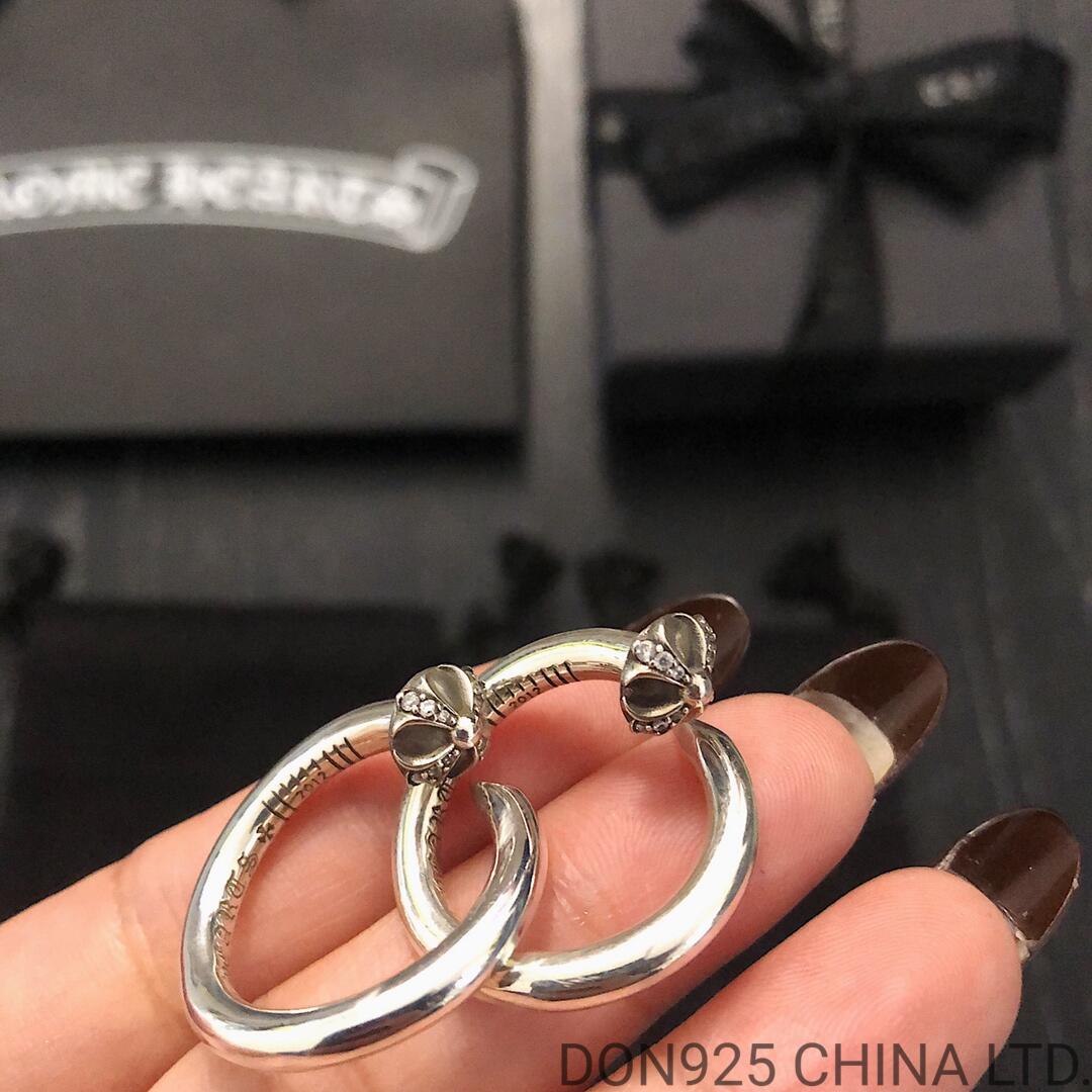 CHROME HEARTS Crossball Nail Ring (free size adjustable)