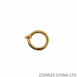 22K Gold CHROME HEARTS Crossball Nail Ring (free size adjustable)