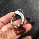 CHROME HEARTS 720 Half Cross Tail Ring