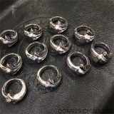 CHROME HEARTS 720 Half Cross Tail Ring